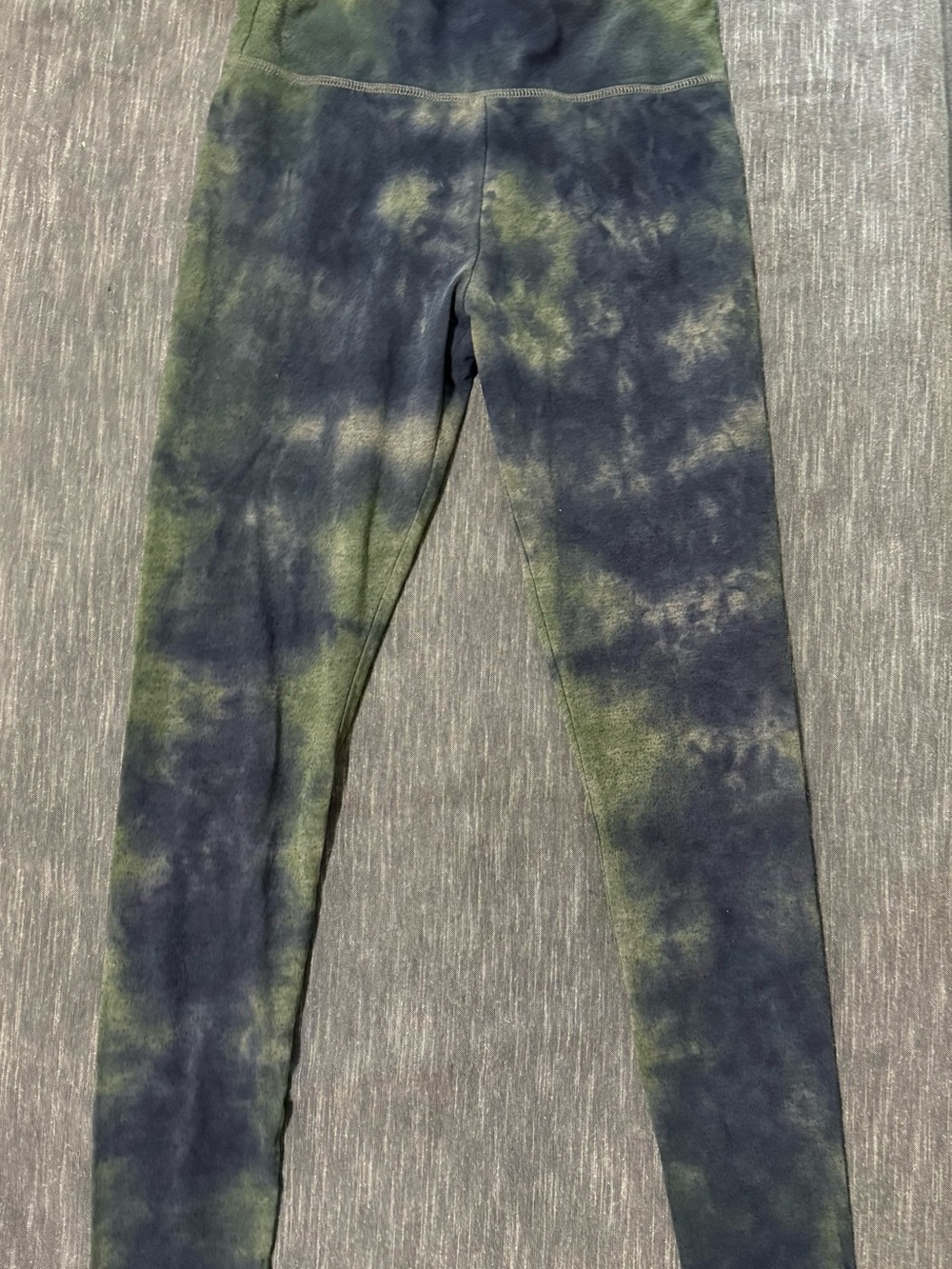 wild fable Green & Navy Tie-Dye High-Rise Leggings
